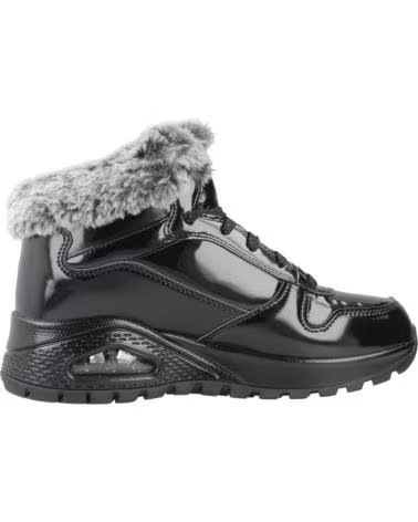 SKECHERS BOTINES 168126-BBK EN PARA MUJER NEGRO