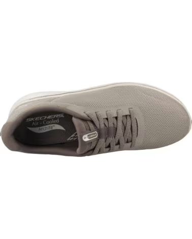 SKECHERS ZAPATILLAS 098-217078 EN GRIS PARA HOMBRE TPE
