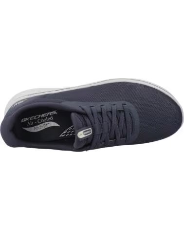 SKECHERS Zapatillas 217078-Nvy en azul para hombre NAVY TEXTILE