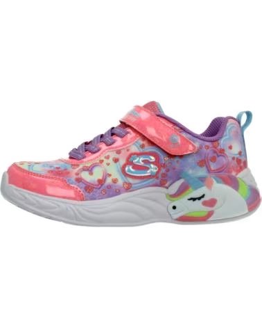 SKECHERS ZAPATILLAS NINA MODELO 303063L COLOR MULTICOLOR PKMT
