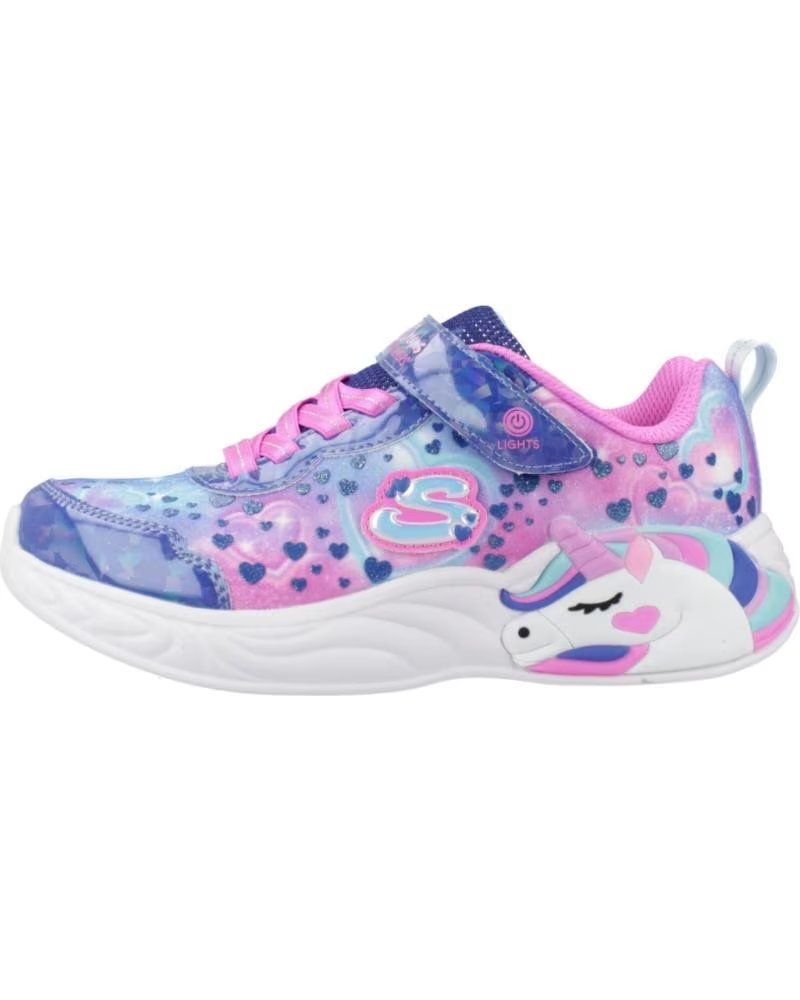 SKECHERS ZAPATILLAS NINA MODELO 303063L COLOR VIOLETA NVMT