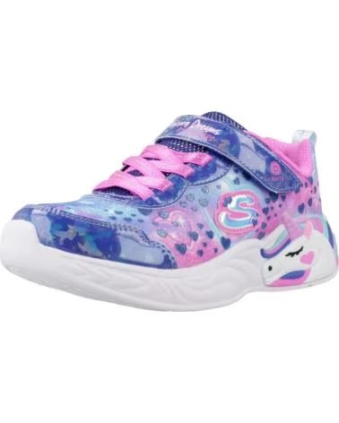 SKECHERS ZAPATILLAS NINA MODELO 303063L COLOR VIOLETA NVMT