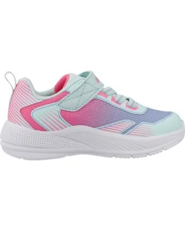 SKECHERS ZAPATILLAS MICROSPEC ADVANCE - OASIS POI EN MULTICOLOR PARA NINAS AQUA TEXTILE-MULTI TRIM