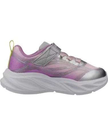 SKECHERS SCARPE NEONATO 303712N-SMLT ROSA