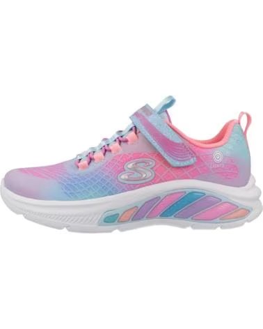 SKECHERS ZAPATILLAS NINA MODELO 303722L COLOR MULTICOLOR LBMT