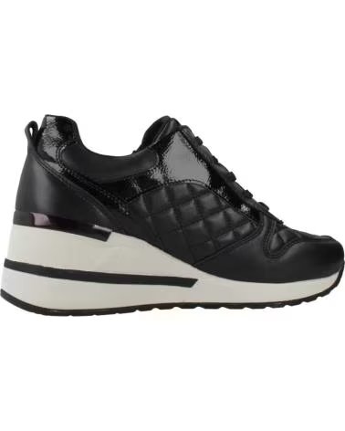 STONEFLY SNEAKERS IN PELLE DA DONNA MINA 3 ZIP NAP NERO 000