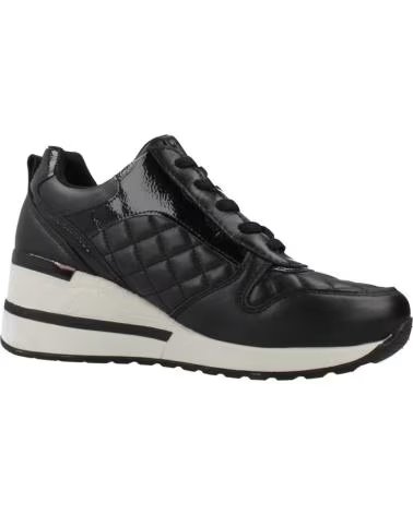 STONEFLY SNEAKERS IN PELLE DA DONNA MINA 3 ZIP NAP NERO 000