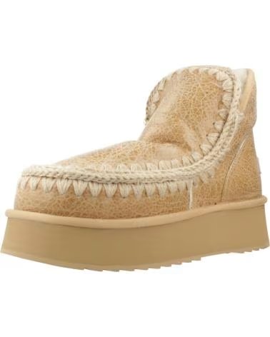 MOU BOTAS MUJER MODELO FW681000B COLOR MARRON CLARO CKOLB