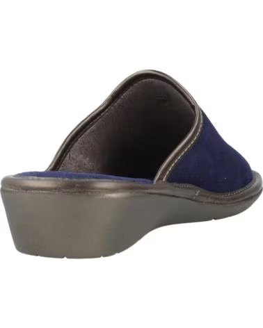 NORDIKAS ZAPATILLAS HOGAR MUJER MODELO 2154 COLOR AZUL INDICO
