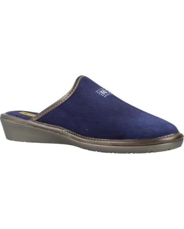 NORDIKAS ZAPATILLAS HOGAR MUJER MODELO 2154 COLOR AZUL INDICO