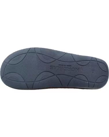 NORDIKAS ZAPATILLAS HOGAR HOMBRE MODELO 2630 COLOR MARRON TAUPE