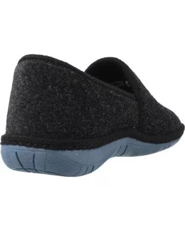 NORDIKAS ZAPATILLAS HOGAR HOMBRE MODELO 2633 COLOR  NEGRO