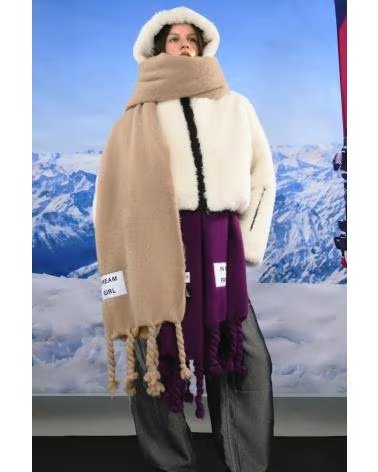 VERB TO DO BUFANDAS MUJER MODELO DOPE MIND COLOR MARRON 017