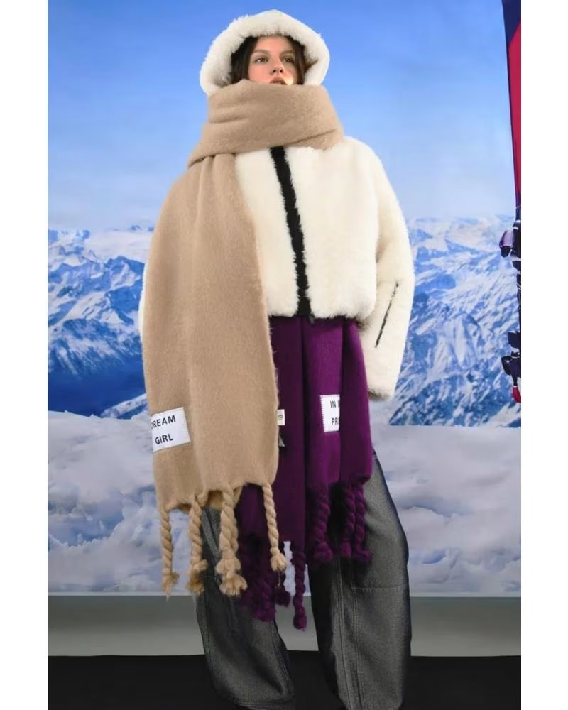 VERB TO DO BUFANDAS MUJER MODELO DOPE MIND COLOR MARRON 017