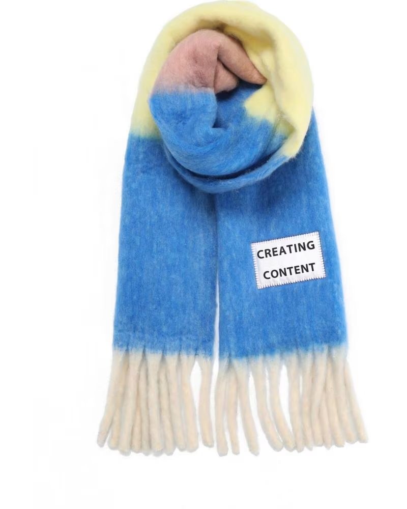 VERB TO DO BUFANDAS MUJER MODELO DOPE MIND COLOR AZUL 019