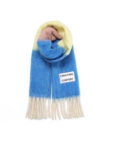 VERB TO DO BUFANDAS MUJER MODELO DOPE MIND COLOR AZUL 019