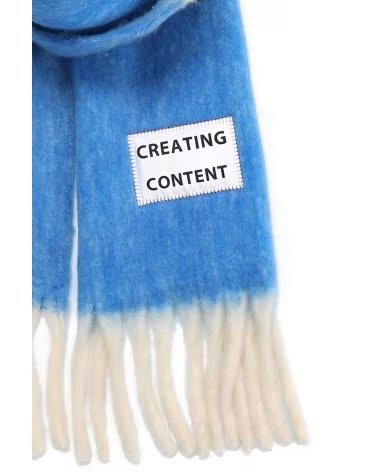 VERB TO DO BUFANDAS MUJER MODELO DOPE MIND COLOR AZUL 019