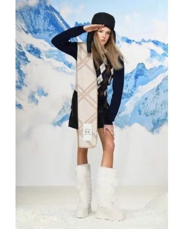 VERB TO DO BUFANDAS MUJER MODELO SPORTY SCARVE COLOR BEIS 002
