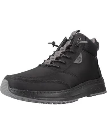 HEY DUDE ZAPATILLAS HOMBRE MODELO TAHOE NYLON COLOR NEGRO GREY