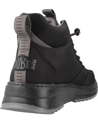 HEY DUDE ZAPATILLAS HOMBRE MODELO TAHOE NYLON COLOR NEGRO GREY