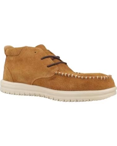 HEY DUDE BOTINES HOMBRE MODELO WALLY NXT MID COLOR MARRON BROWN