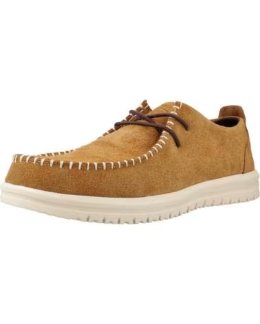 HEY DUDE MOCASINES HOMBRE MODELO WALLY NXT MOC COLOR MARRON BROWN