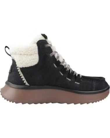 HEY DUDE BOTINES MUJER MODELO WENDY PEAK APRES SUEDE COZSTIT COLOR NE BLKTAN