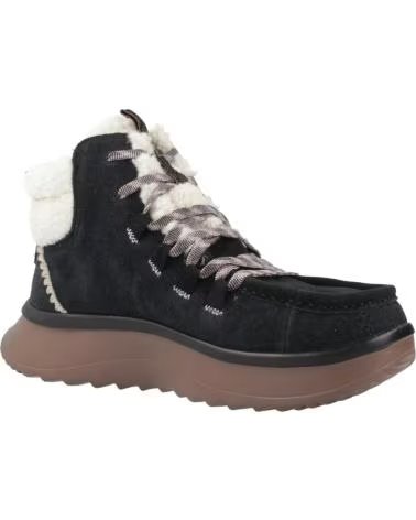 HEY DUDE BOTINES MUJER MODELO WENDY PEAK APRES SUEDE COZSTIT COLOR NE BLKTAN