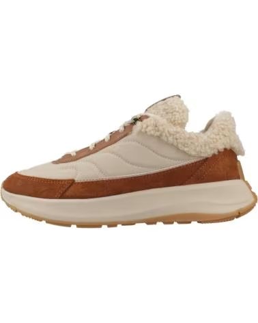 FITFLOP SNEAKERS MUJER FLOW MIX F-MODE CUERO MARRóN