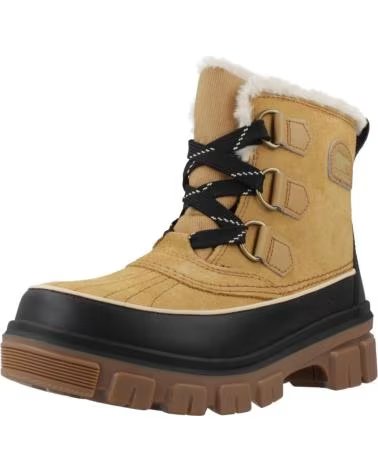 SOREL BOTINES MUJER TORINO V WP 373 AMARILLO