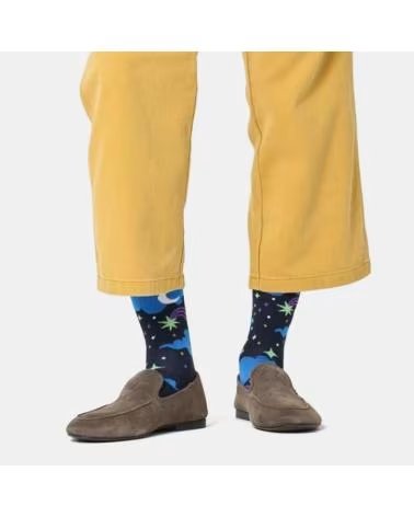 HAPPY SOCKS CALCETINES HOMBRE MODELO STARRY SKY COLOR NEGRO 6500