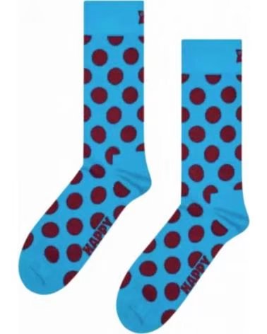 HAPPY SOCKS CALCETINES HOMBRE MODELO BIG DOT COLOR AZUL 6700