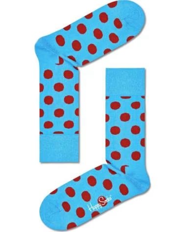 HAPPY SOCKS CALCETINES HOMBRE MODELO BIG DOT COLOR AZUL 6700