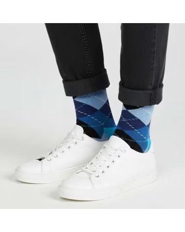 HAPPY SOCKS CALCETINES HOMBRE MODELO P003220 COLOR AZUL 6500