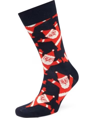 HAPPY SOCKS CALCETINES HOMBRE MODELO SANTA COLOR AZUL 6500
