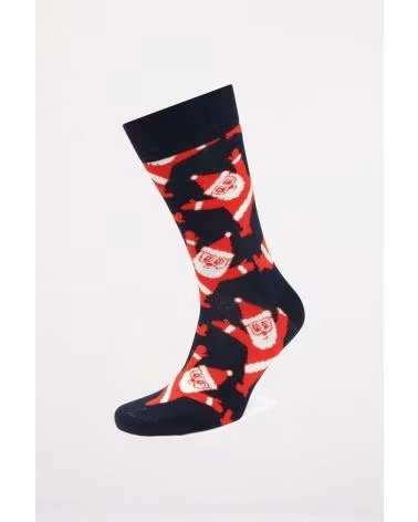 HAPPY SOCKS CALCETINES HOMBRE MODELO SANTA COLOR AZUL 6500