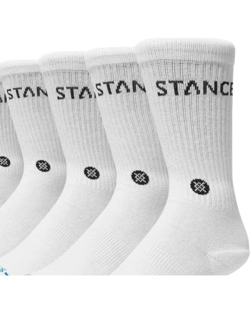 STANCE CALCETINES HOMBRE MODELO A556C24ORI COLOR BLANCO WHITE