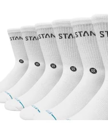 STANCE CALCETINES HOMBRE MODELO A556C24ORI COLOR BLANCO WHITE