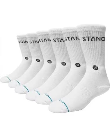 STANCE CALCETINES HOMBRE MODELO A556C24ORI COLOR BLANCO WHITE