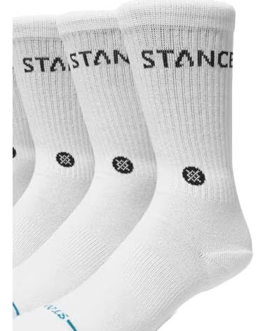 STANCE CALCETINES HOMBRE MODELO A556C24ORI COLOR BLANCO WHITE