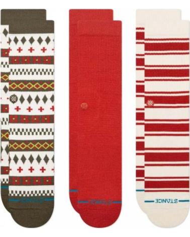 STANCE CALCETINES A556D25CDP-MUL EN PARA UNISEX ROJO