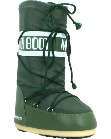 MOON BOOT BOTAS MUJER MODELO MB ICON NYLON COLOR VERDE FRTGRN