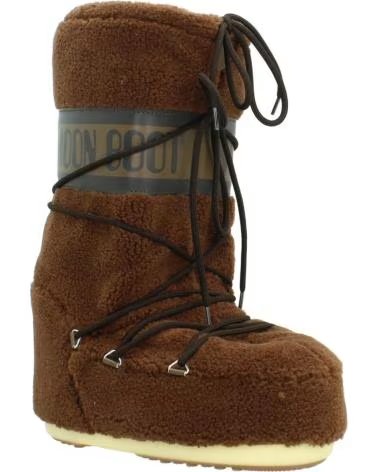 MOON BOOT BOTAS MUJER MODELO MB ICON FLEECE COLOR MARRON BROWN