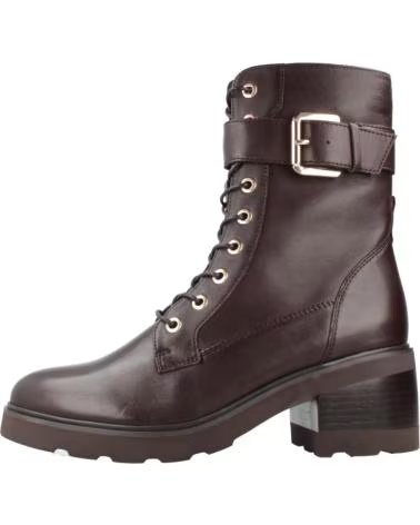 STIVALETTI REGARDE LE CIEL MODELLO MARCY056414 IN PELLE COLOR MARRONE CASTAGNO