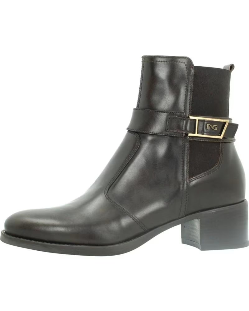 NERO GIARDINI BOTINES MUJER MODELO I513845D COLOR MARRON MORO