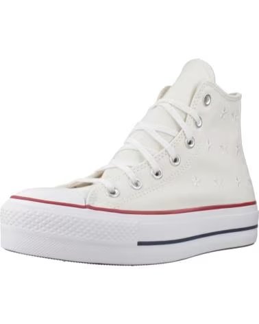 CONVERSE ZAPATILLAS MUJER MODELO TAYLOR ALL STAR LIFT COLOR BLANCO WH WHITE