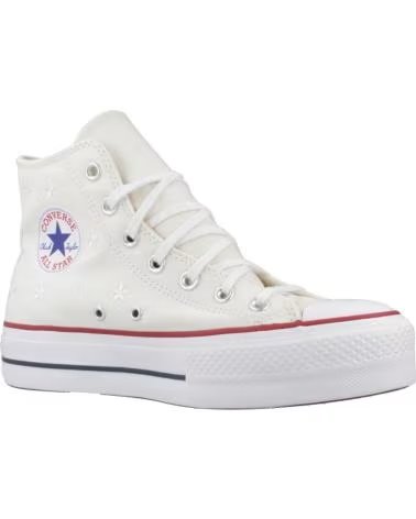 CONVERSE ZAPATILLAS MUJER MODELO TAYLOR ALL STAR LIFT COLOR BLANCO WH WHITE