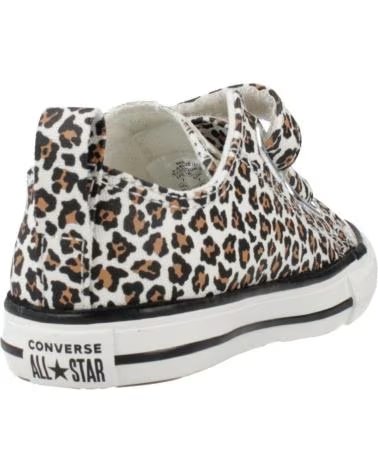 CONVERSE SNEAKERS CHUCK TAYLOR ALL STAR 2V OX STAMPA ANIMALIER EGRTWHT