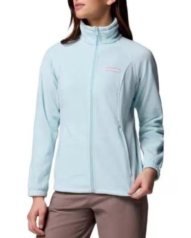 COLUMBIA GIACCA IN PILE BENTON SPRINGS FULL ZIP BLU 483