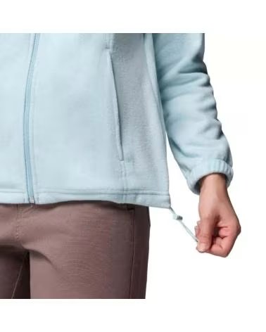 COLUMBIA GIACCA IN PILE BENTON SPRINGS FULL ZIP BLU 483